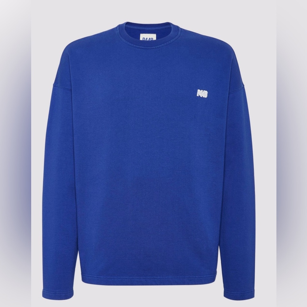 P448 SWEATSHIRT BLUE, size  XL, Blue, Unisex, NWT